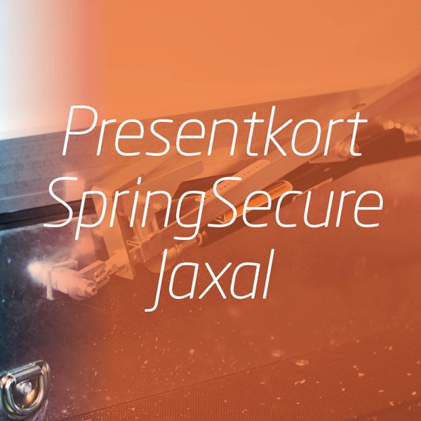 Presentkort SpringSecure Jaxal